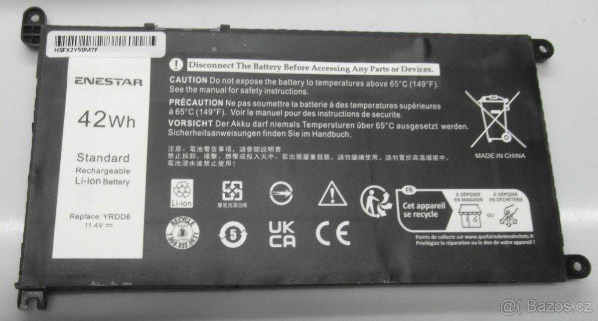 Baterie pro notebook DELL VOSTRO 3590 - 4