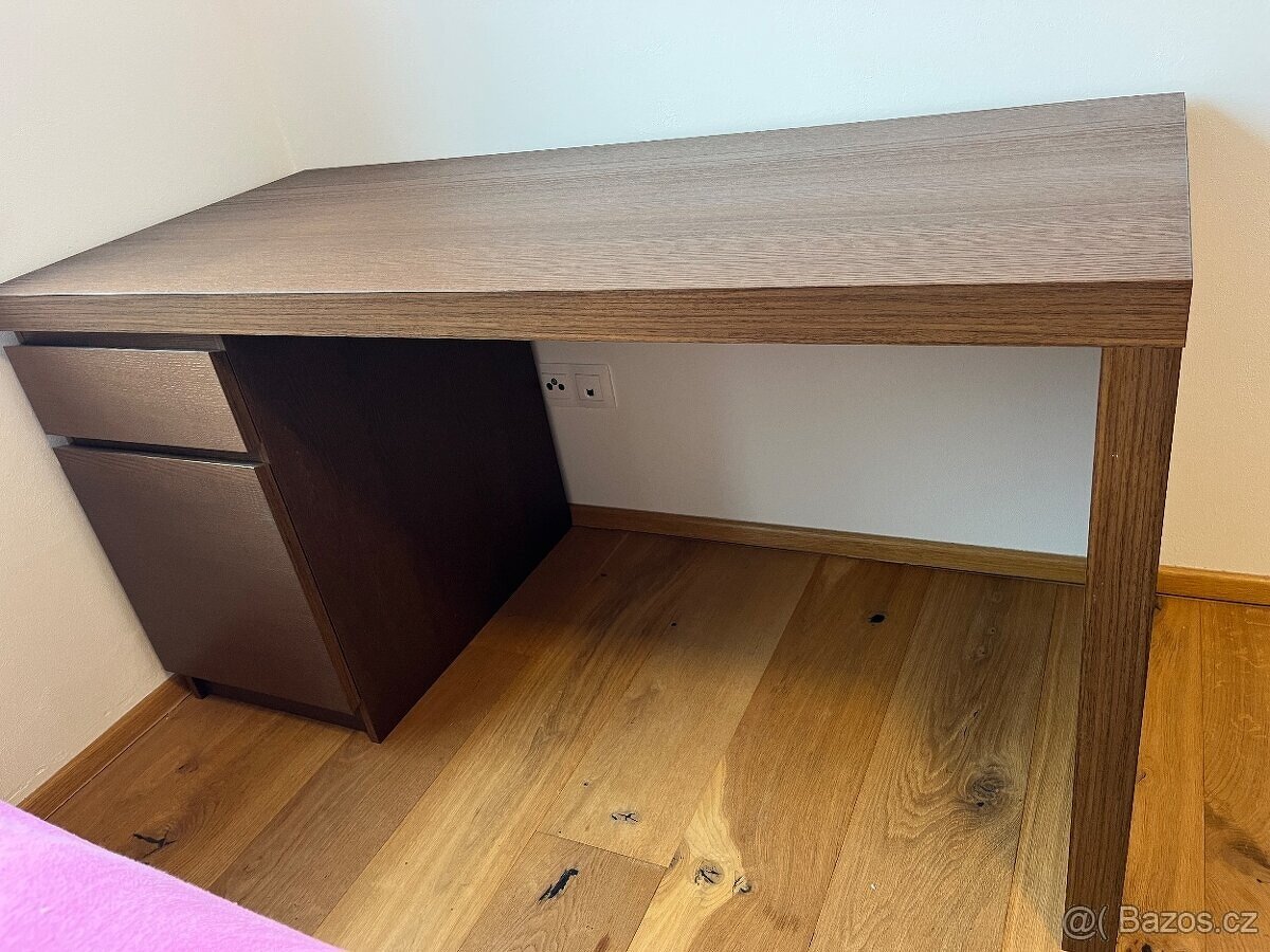 Prodáme psací stůl a dvě komody MALM IKEA - 4
