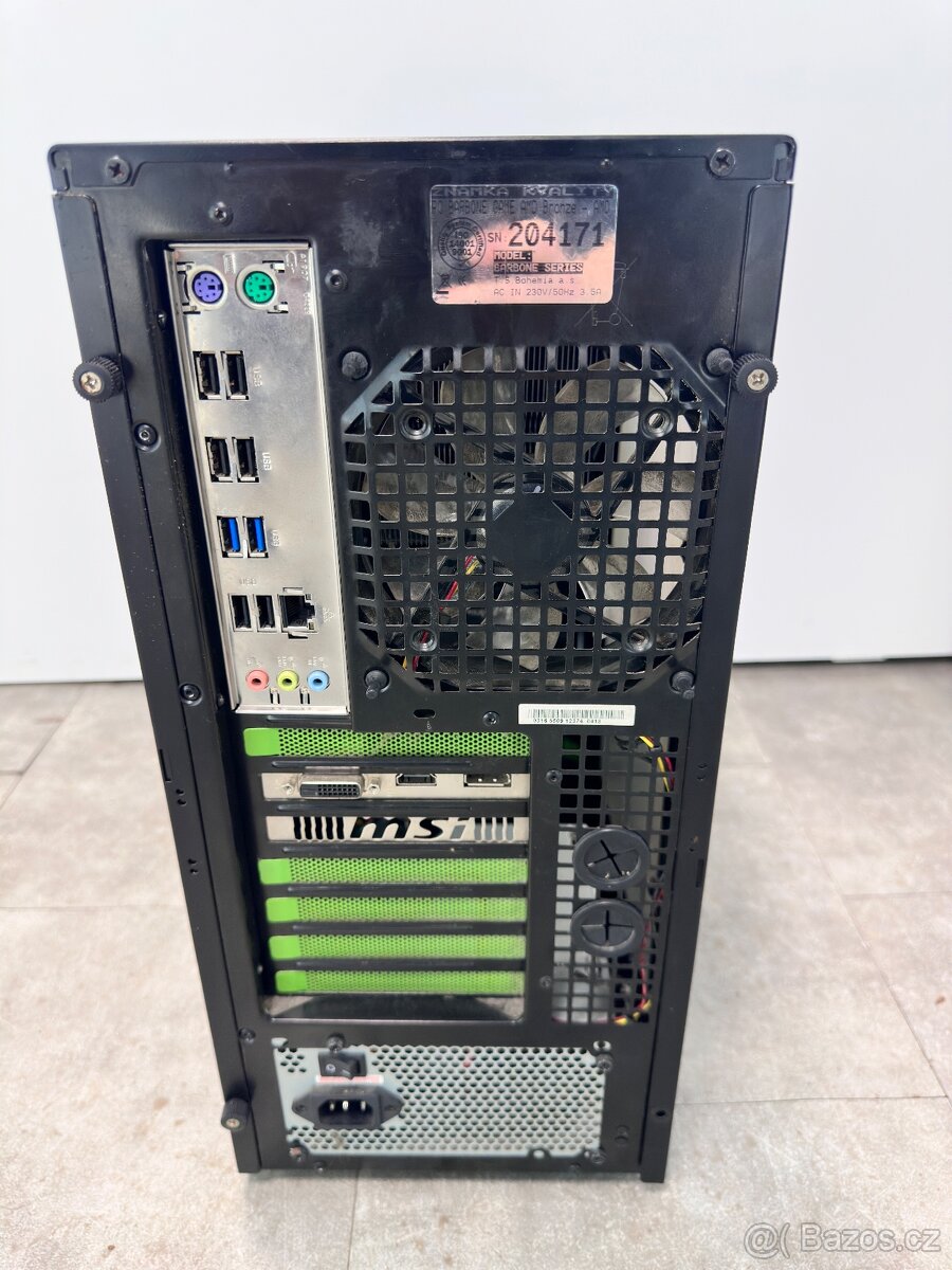 Herní PC AMD FX-4320, 32GB RAM, AMD RX460, 4GB - 4