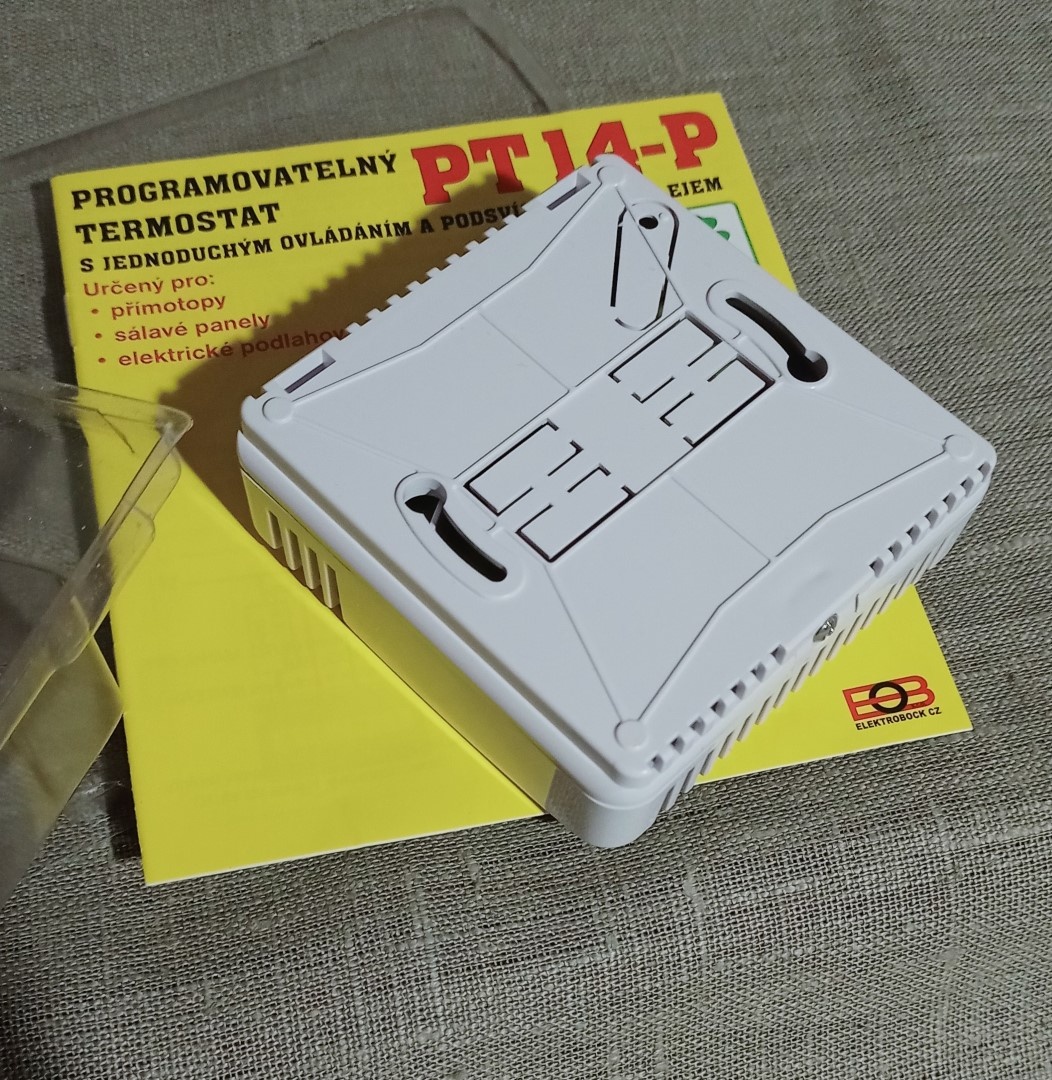 Programovatelný termostat PT14-P Elektrobock nový - 4