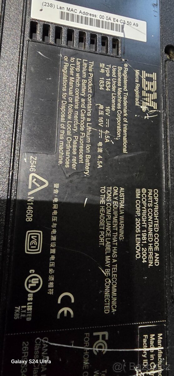 Notebook IBM - 4