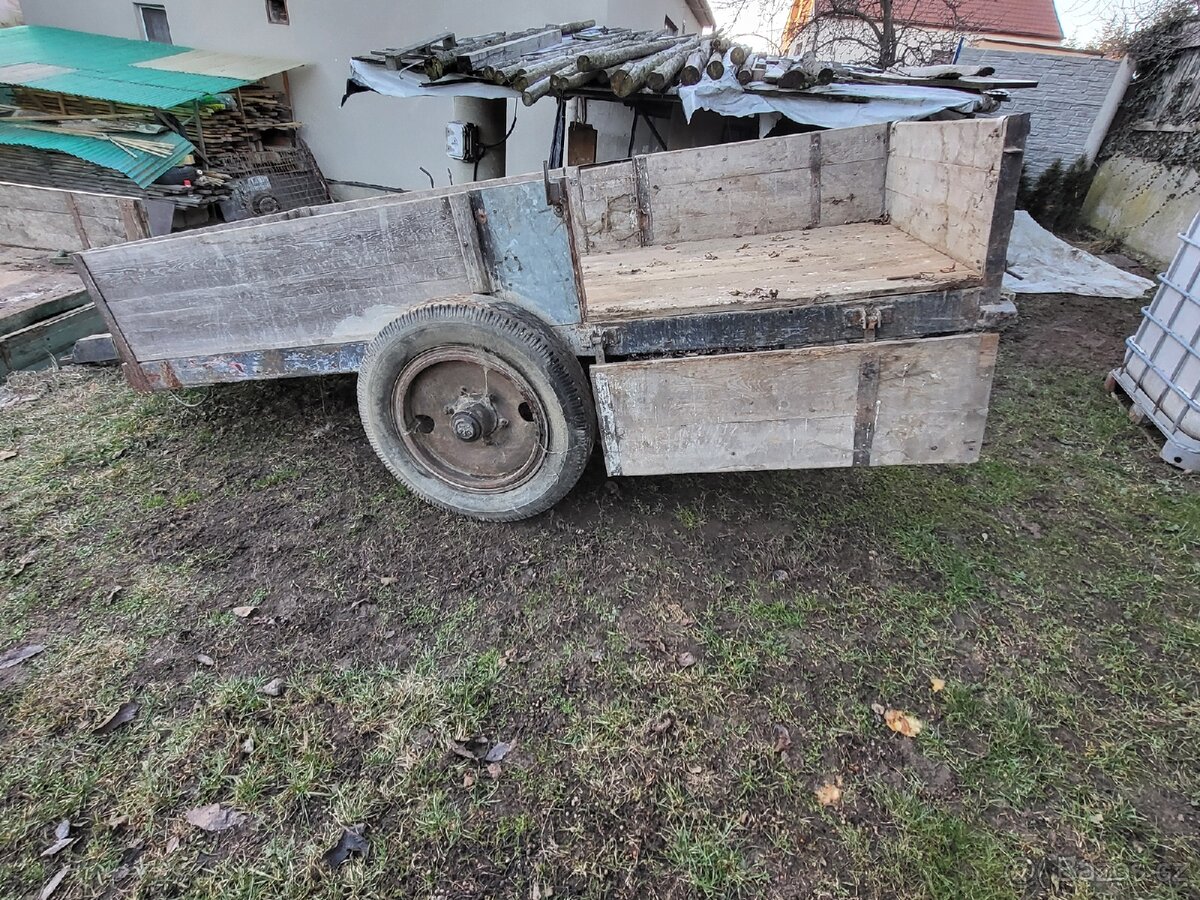 Vlek vlečka přívěs kára - 4