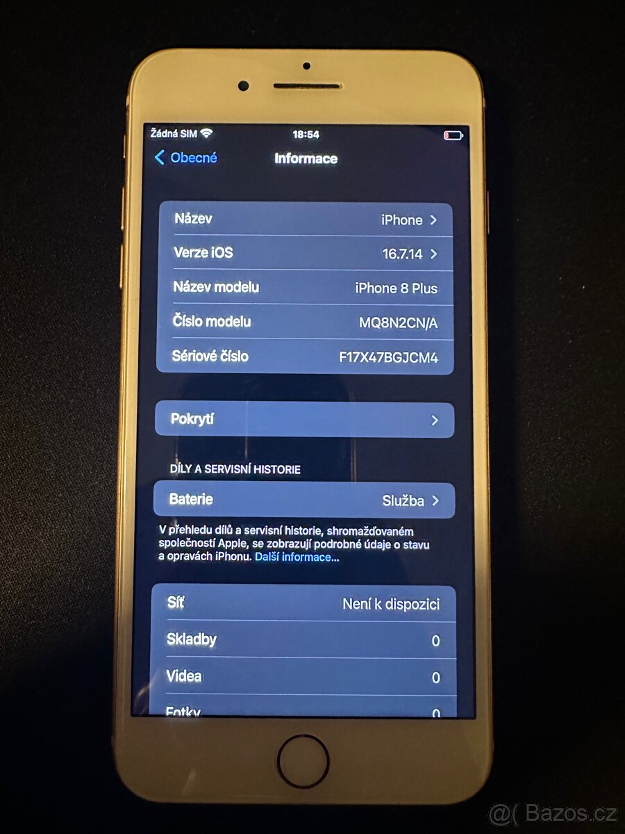 iPhone 8 Plus Gold - 4