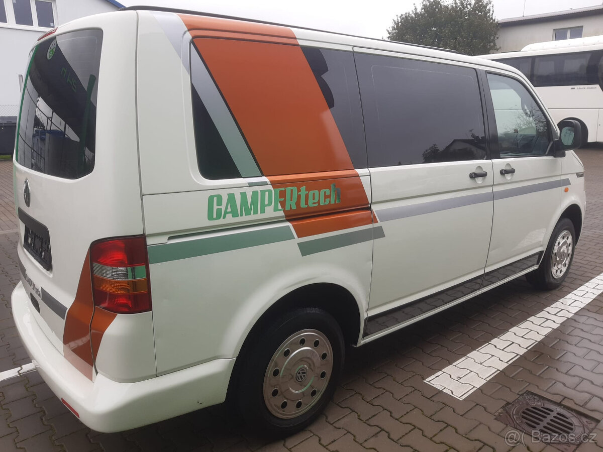 VW Transporter Camper 1,9, 2005, 63kw, 8míst, bez DPF, M1 - 4