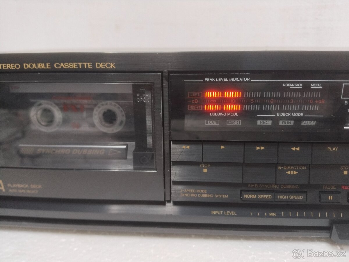 JVC TD-W 444 tape deck - 4