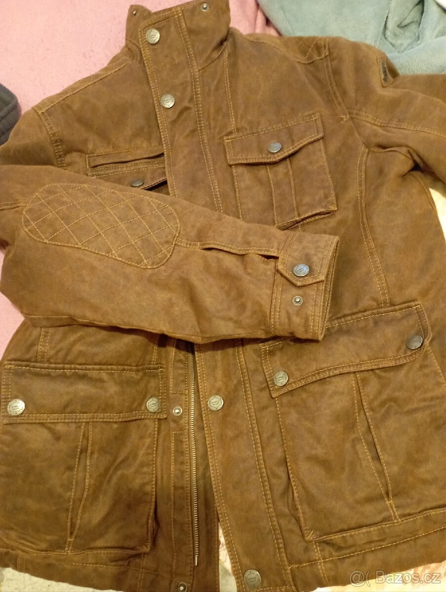 Kožená bunda L - 4