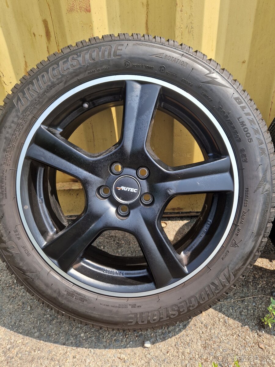 5x100 r17 kola disky vw taigo scala kamiq tcros 205 55 17 - 4