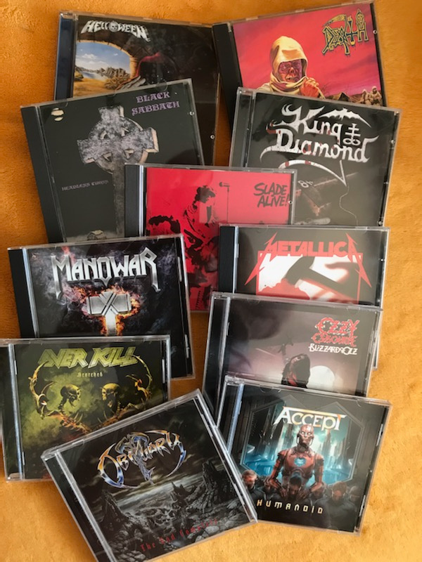 Nová, vesměs nehraná CD, rock, pop a metal od 70.let po souč - 4