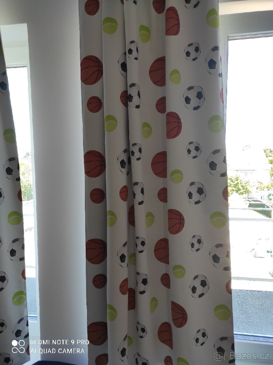 Nádherné blackout zatemňovací dětské závěsy - 4
