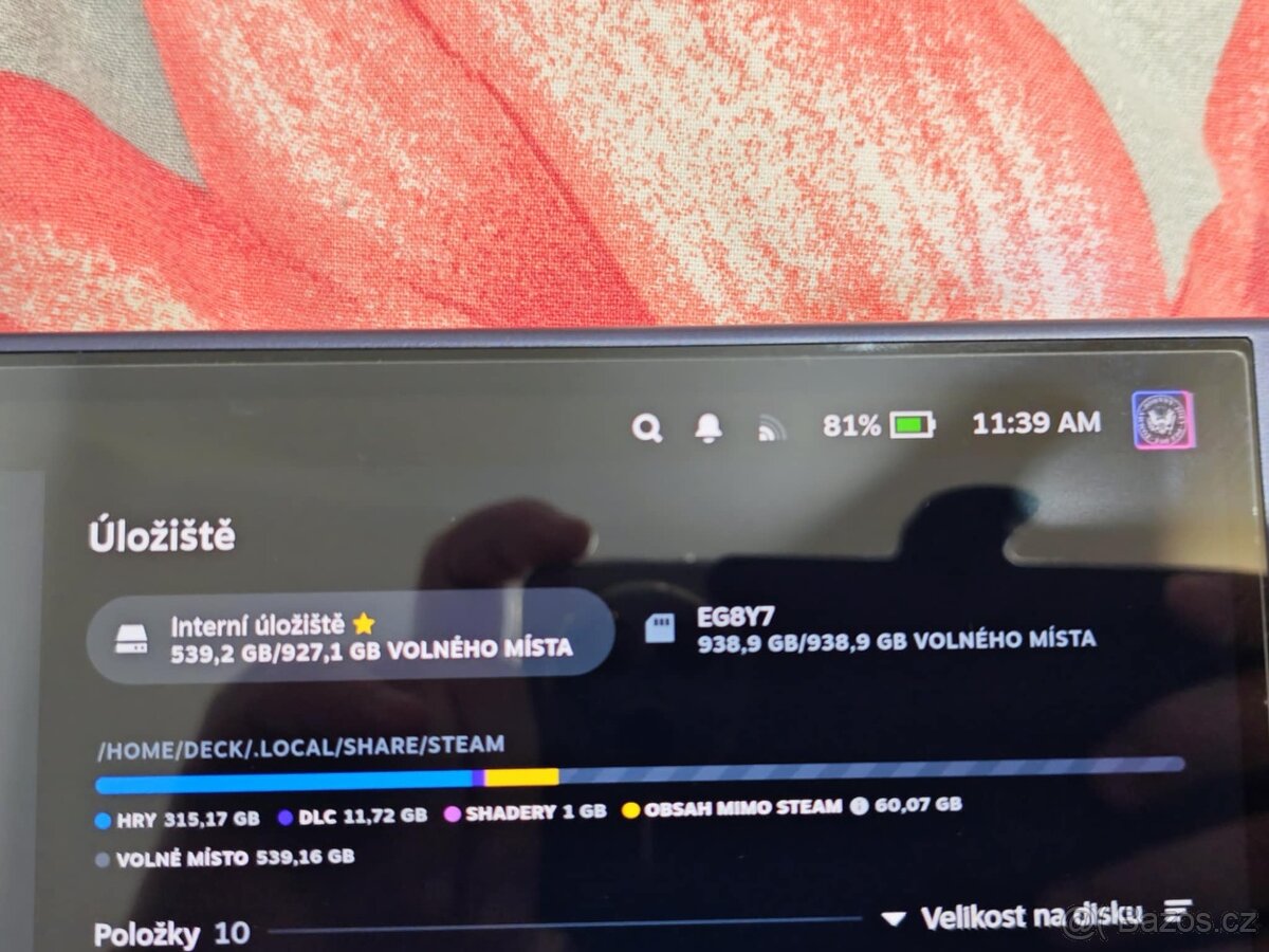 Lenovo legion Go S 1TB (steam) + nabíječka, sklo, 2 kryty - 4