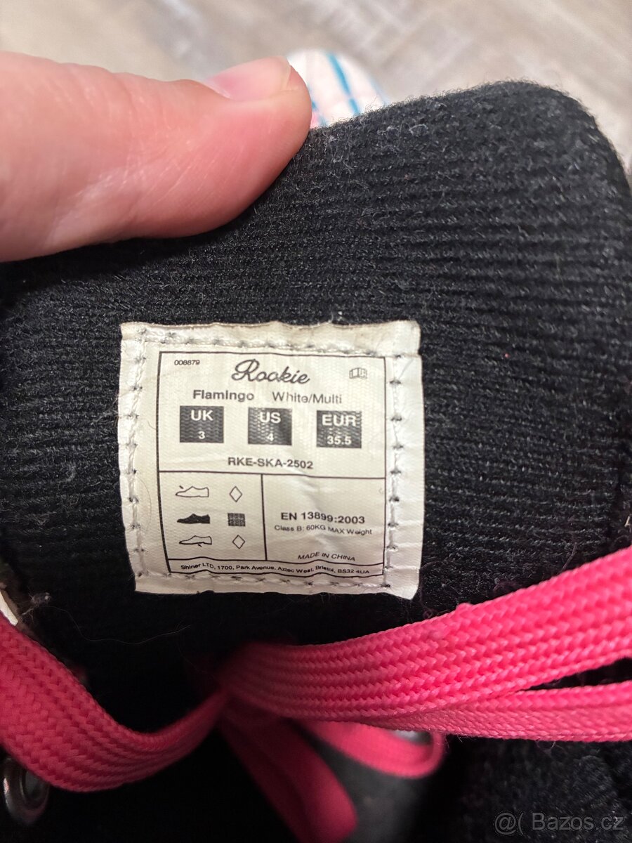 Kolečkové brusle 35,5 /21,5cm - 4