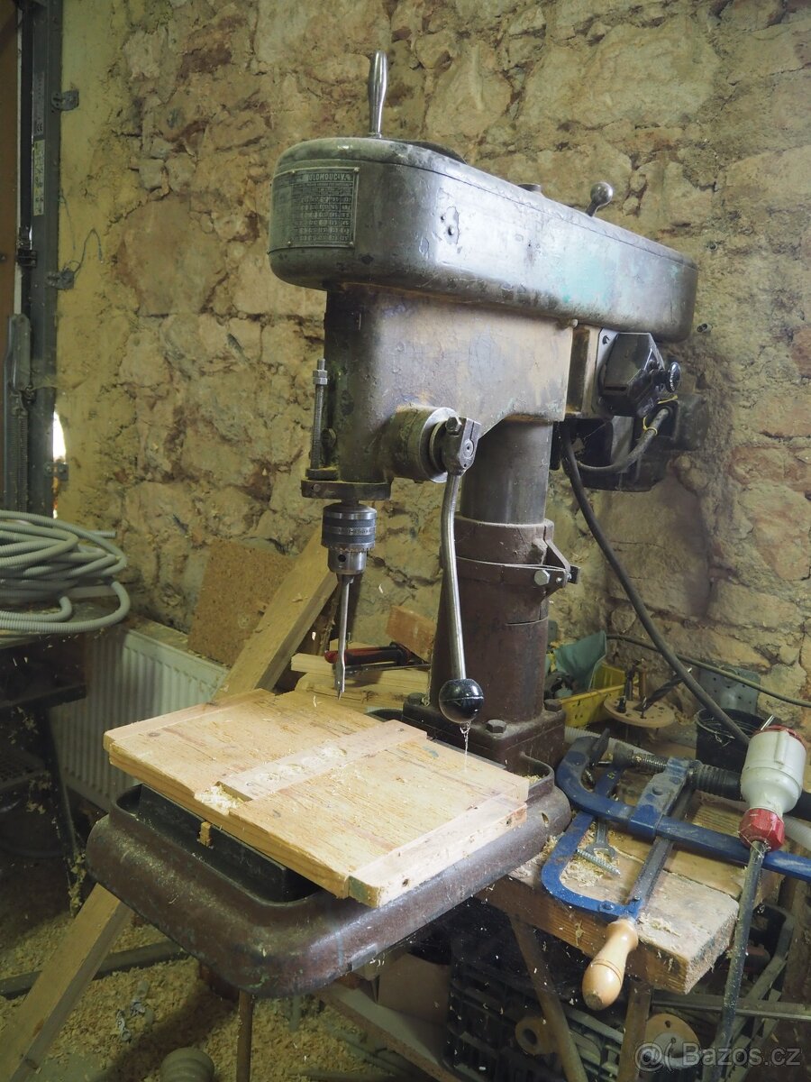 Stolní litinová vrtačka 400V - 4