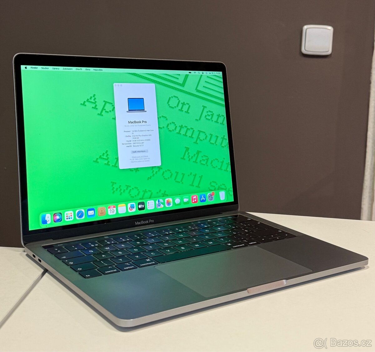 MacBook Pro 13” 2019 /8GB RAM/Intel i5/128GB SSD/ Záruka - 4