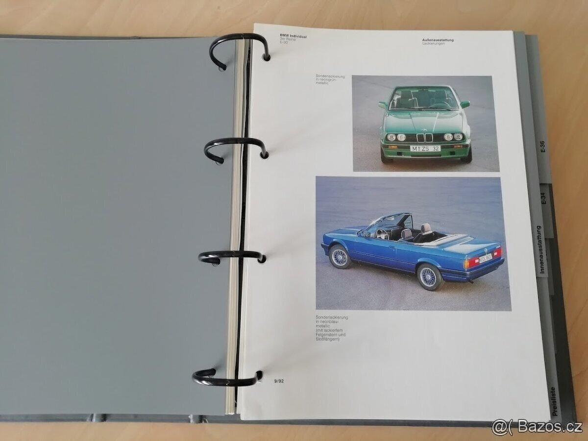BMW INDIVIDUAL + VHS E30, E36, E34, E32, E31 - 4