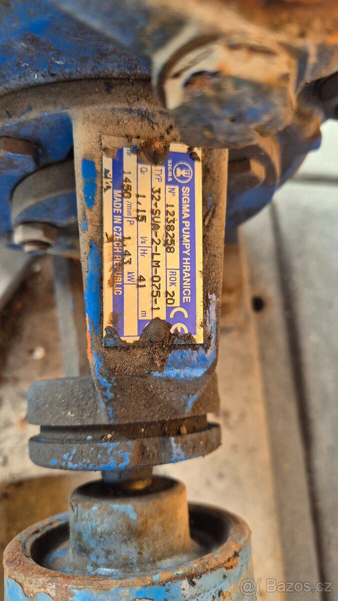 Čerpadlo Sigma + elektromotor - 4