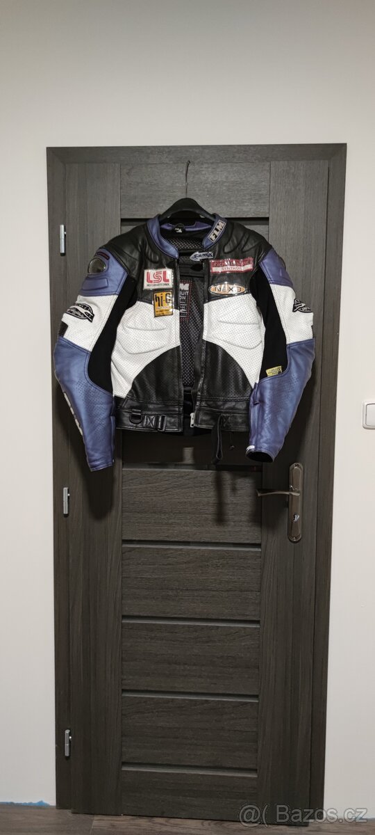 🏍 KoĹľená dvoudĂlná kombinĂ©za FLM – vel. 52 - 4