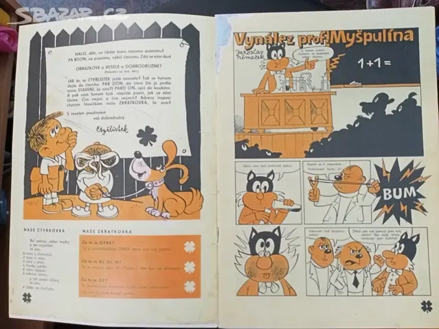 Čtyřlístek č. 1 (a) - 4