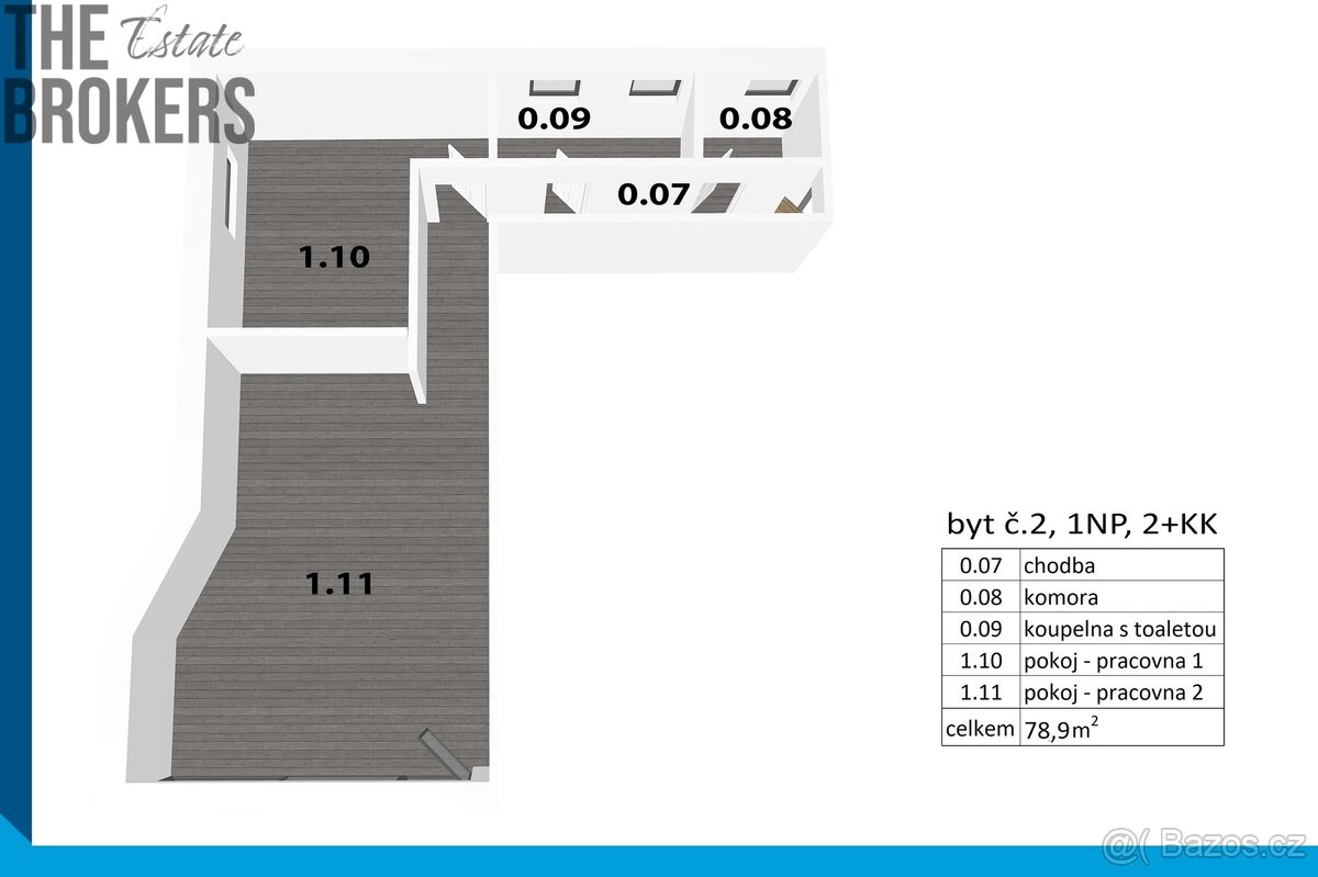 Pronájem obchodního prostoru 99 m², Úvaly - 4