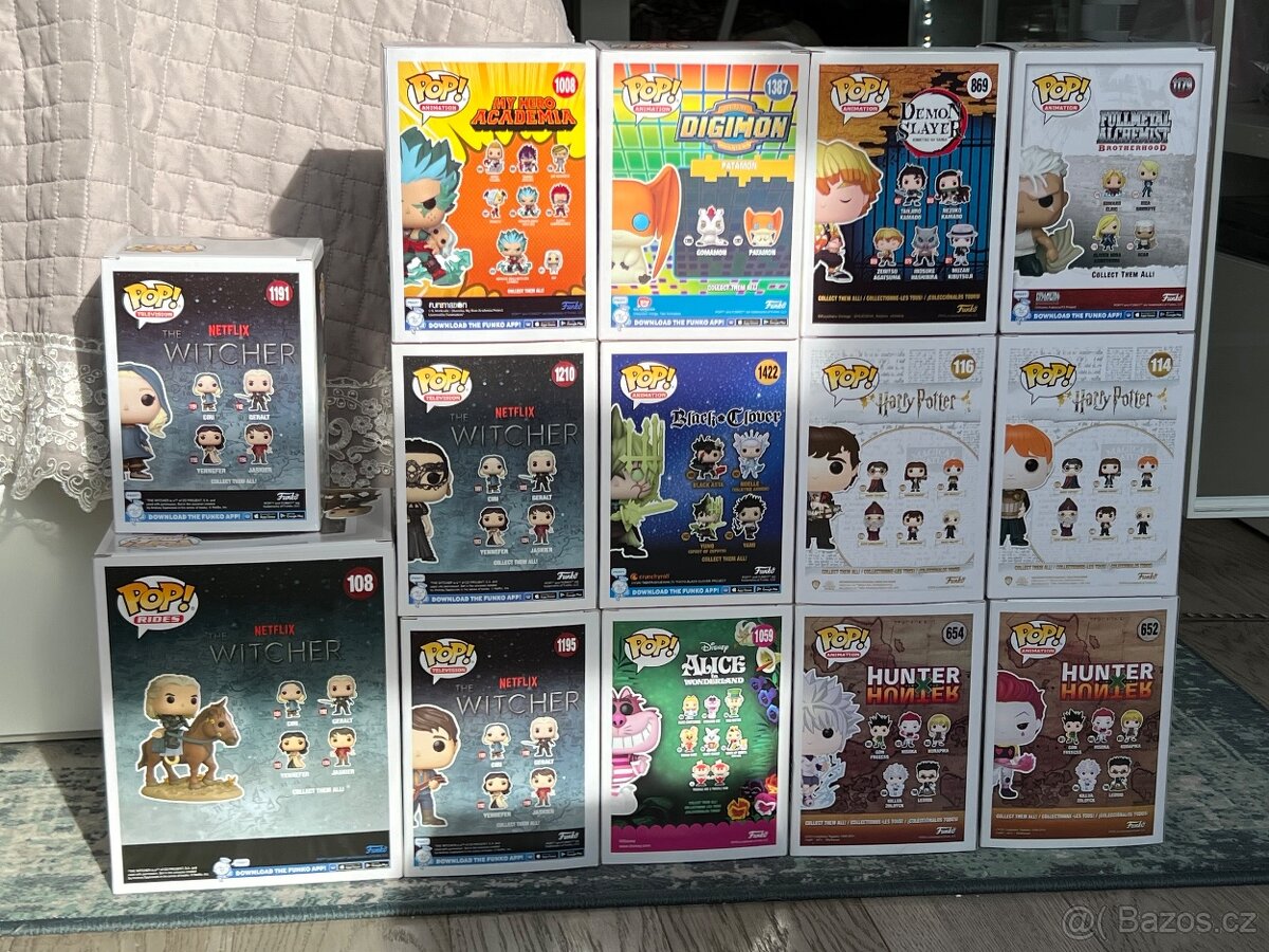 Funko Pop mix – Zaklínač, HxH, HP a další - 4