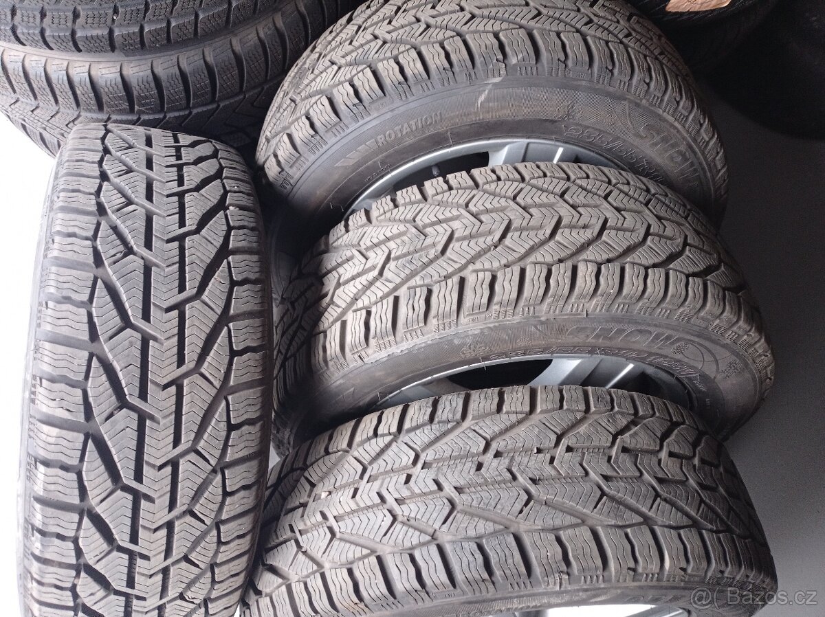 Zánovní ZIMNI 17" ORIGINAL VW THUNDER, T5,T6, Multivan - 4