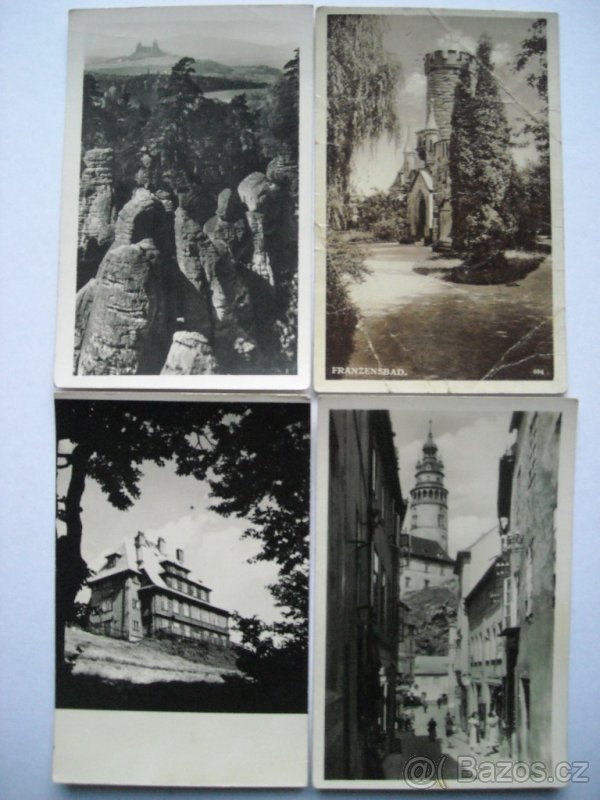 Staré pohlednice 4 - vyměním nebo prodám - 4