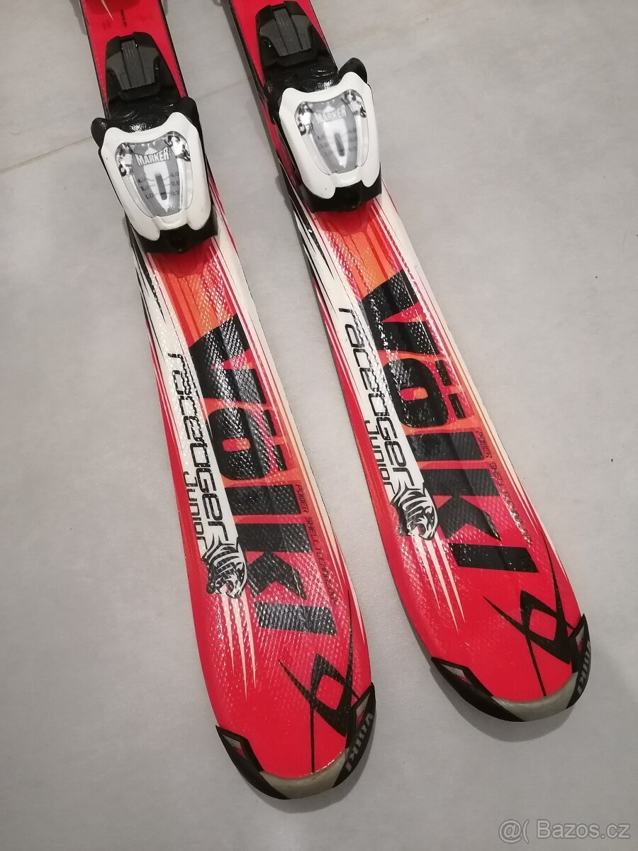 Prodám lyže Völkl Racetiger Junior.Velikost 100cm. - 4