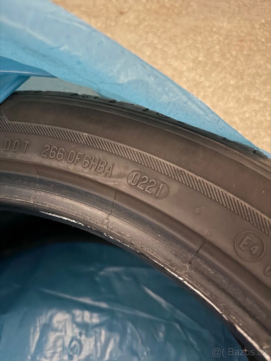 255/40 R19 Letní sada pneu 80% - 4