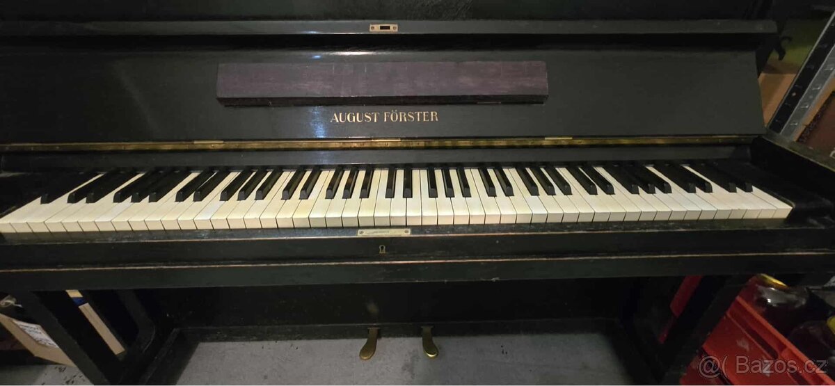 Klavír AUGUST FÖRSTER - 4