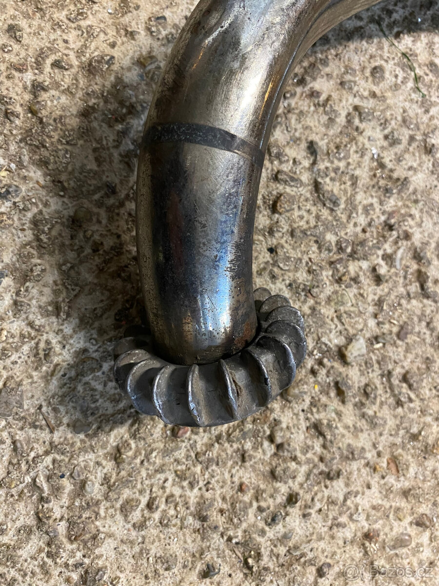 Koleno výfuku JAWA, CZ, ČZ, matice kolene výfuku - 4