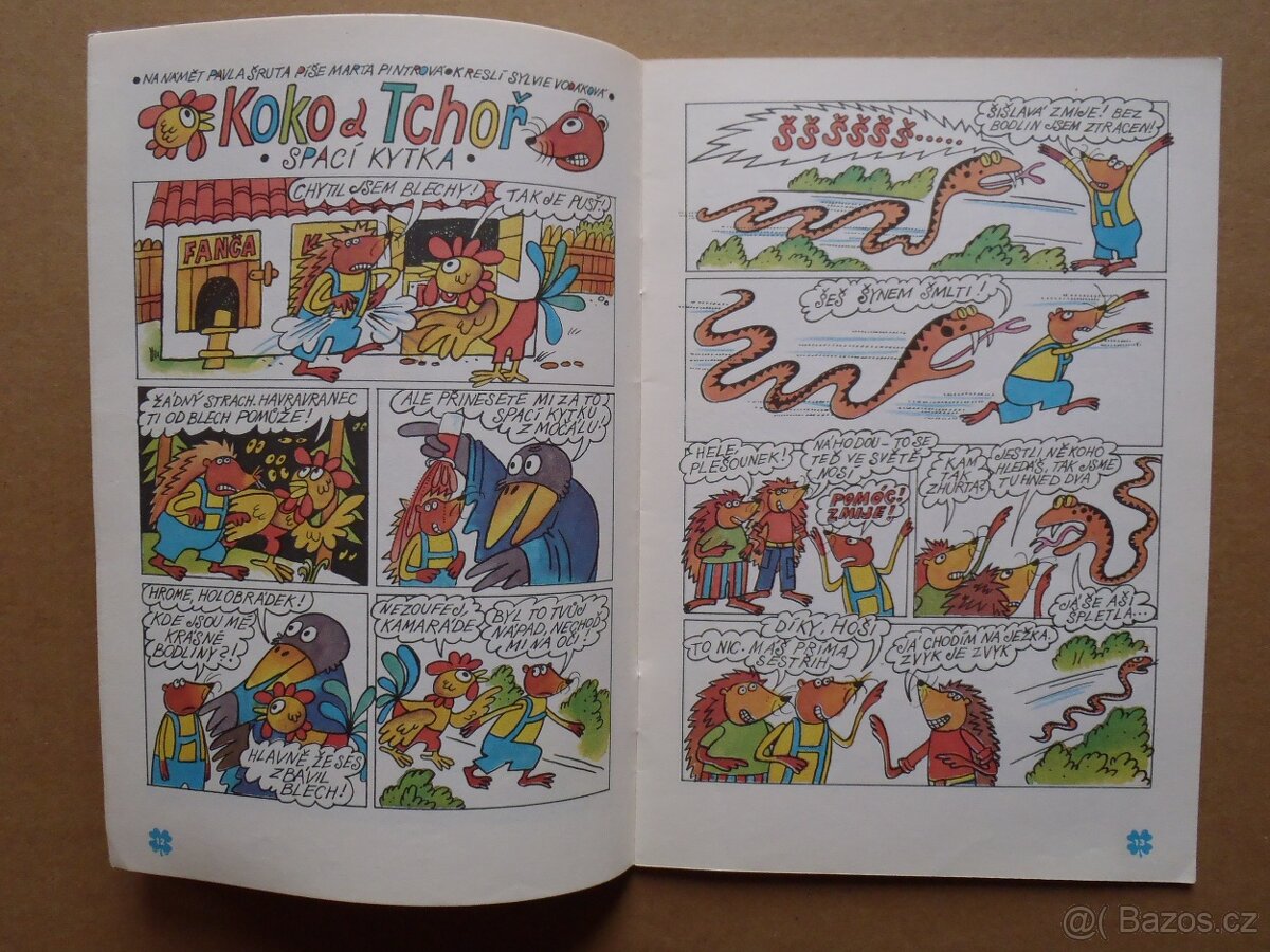 Čtyřlístek č.142 V zajetí obrazovky-pěkný - 4