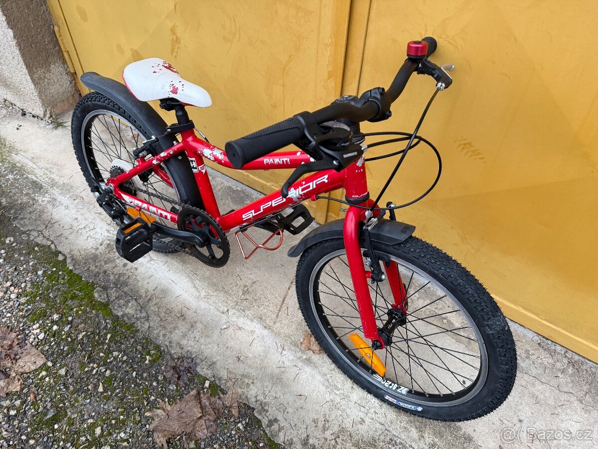 Superior Paint 20 dětské kolo po servisu s páčkovým řazením - 4