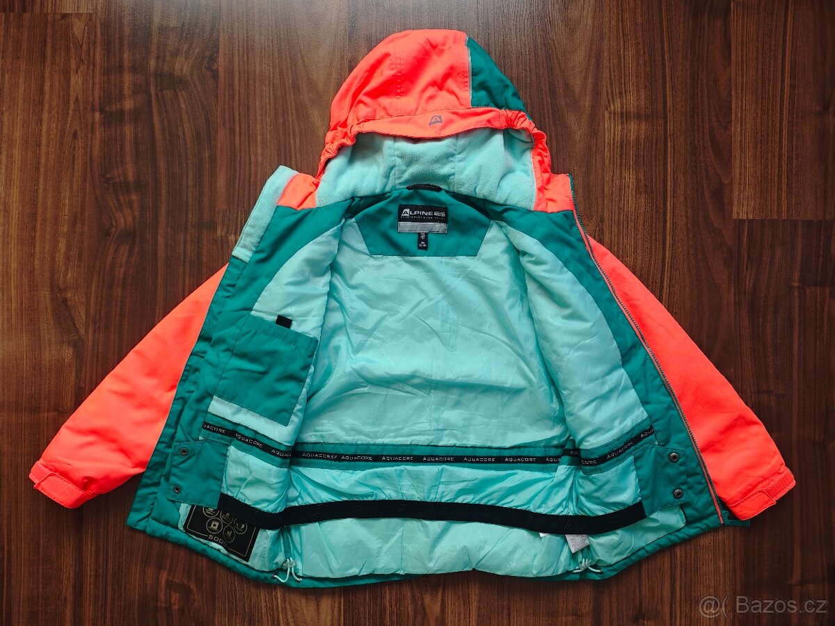Dětská zimní bunda AlpinePro, vel. 128/134 - 4