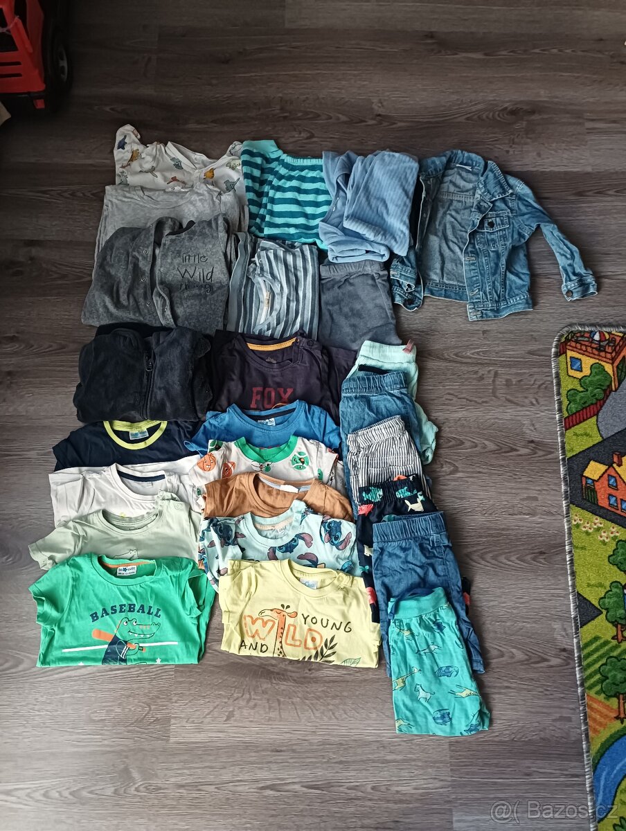 Oblečení pro chlapečka 161ks - velikost 80 a 86 - 4