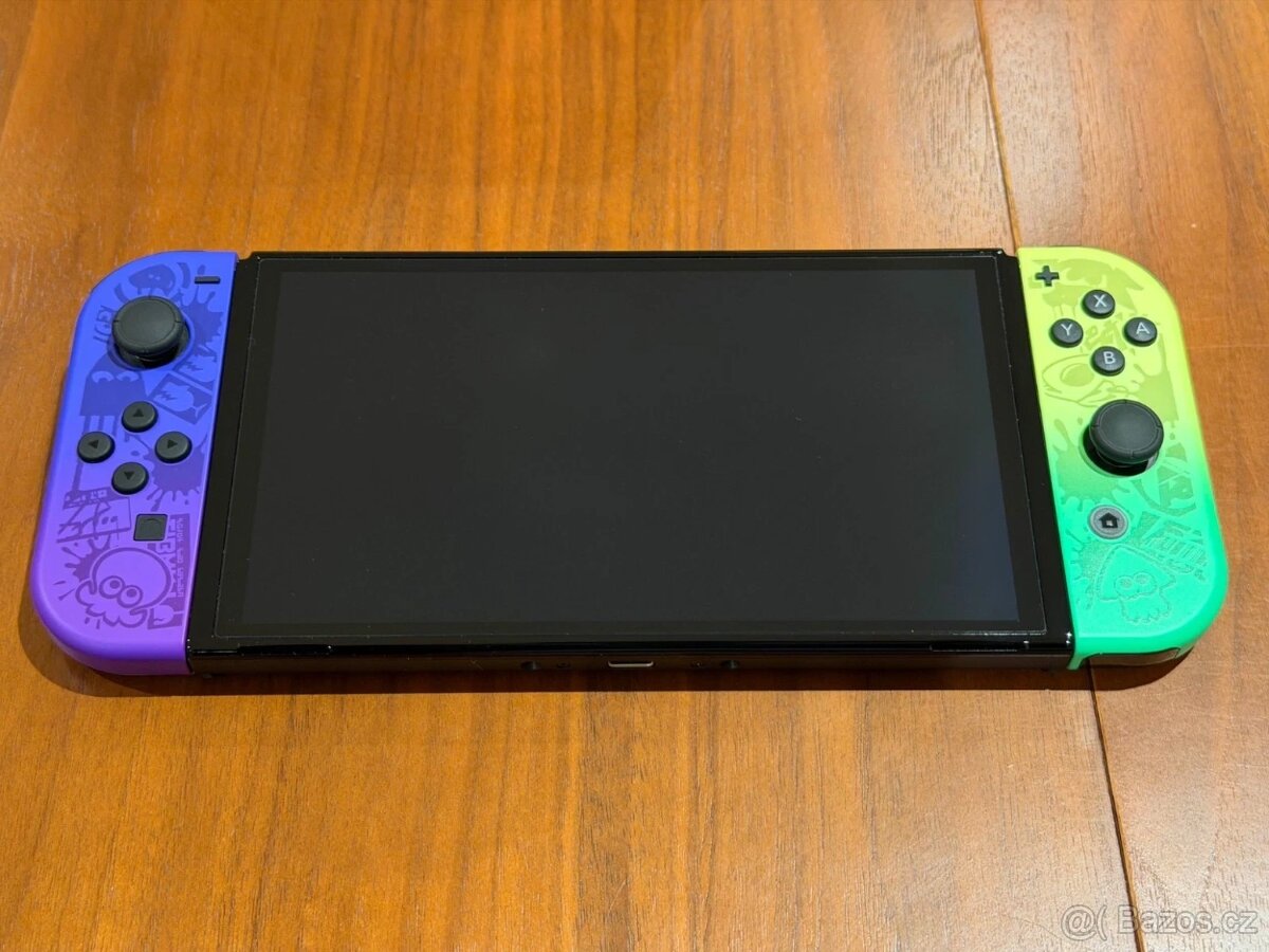 Nintendo Switch OLED – Splatoon 3 limitovaná edice - 4