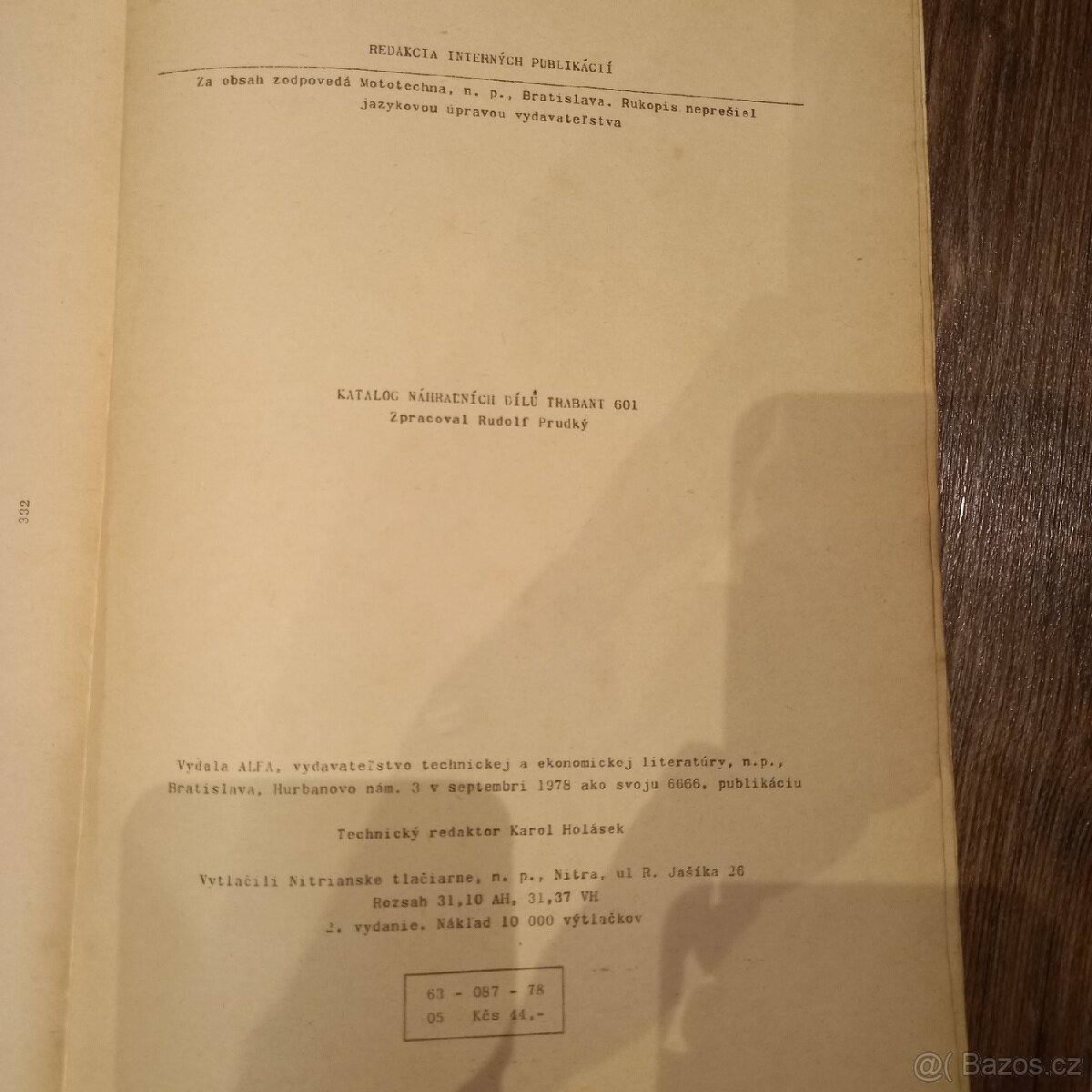 Trabant katalog náhradních dílů - 4