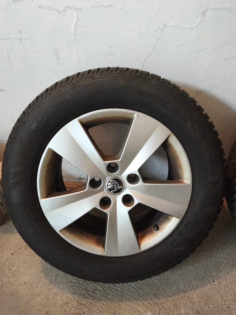 Zimní Škoda Superb 215/60 R16 - 4
