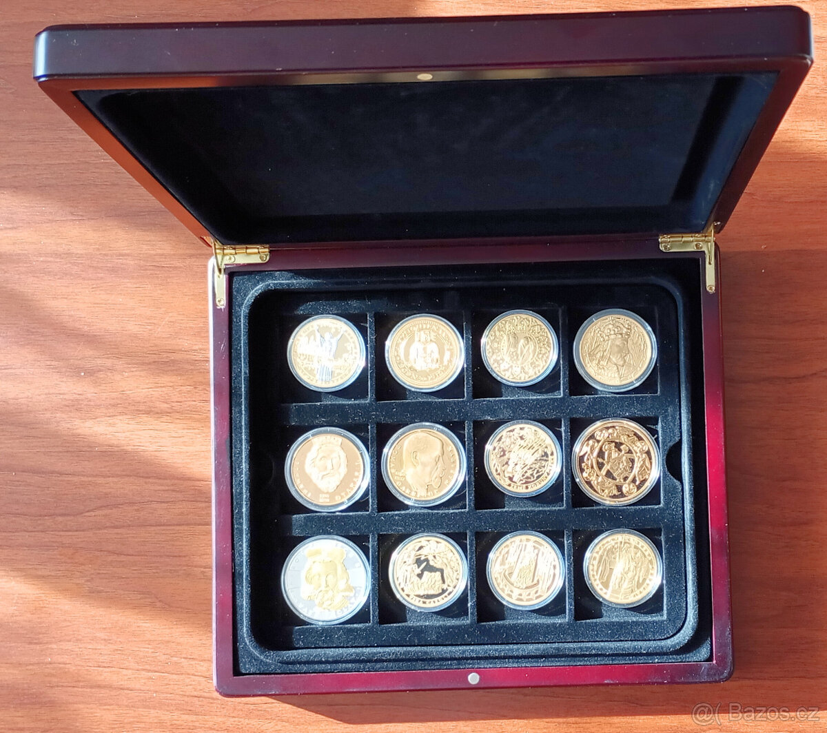Historie Česka – luxusní sada 12 medailí - 4