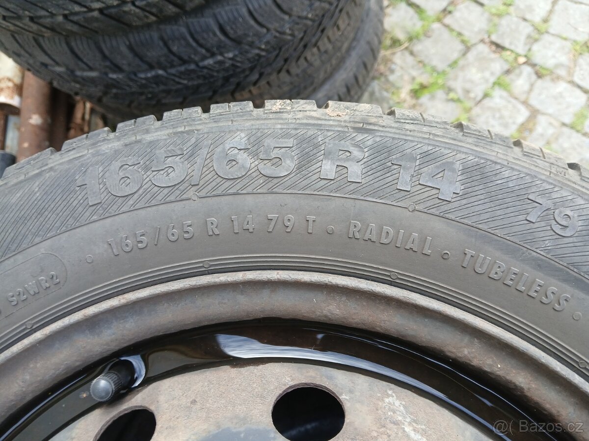 Sada kol na Fiat 165/65R14 - 4