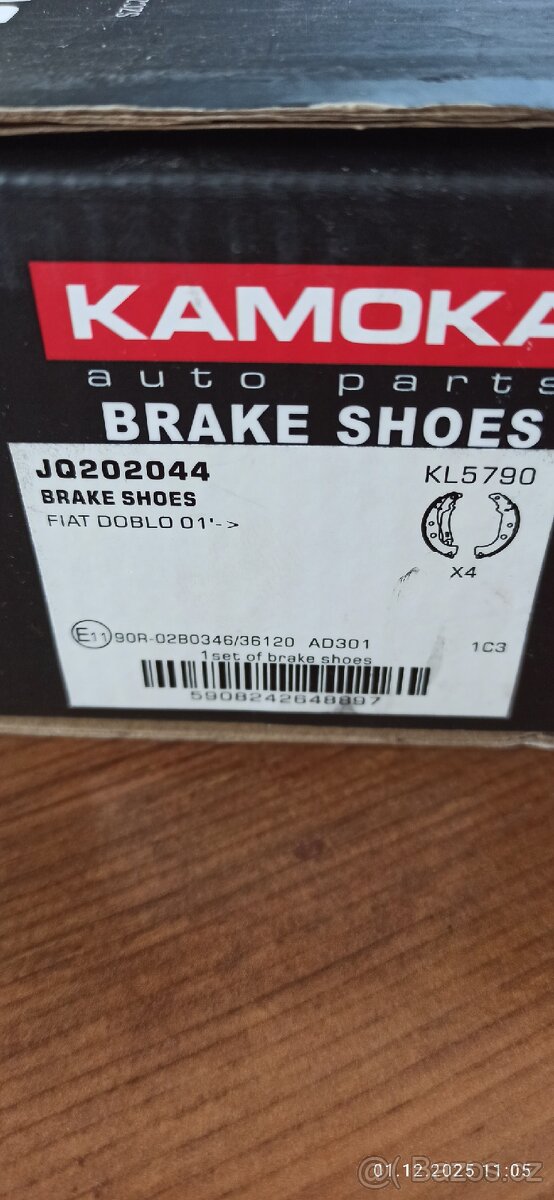 Brzdové čelisti Fiat Doblo - 4