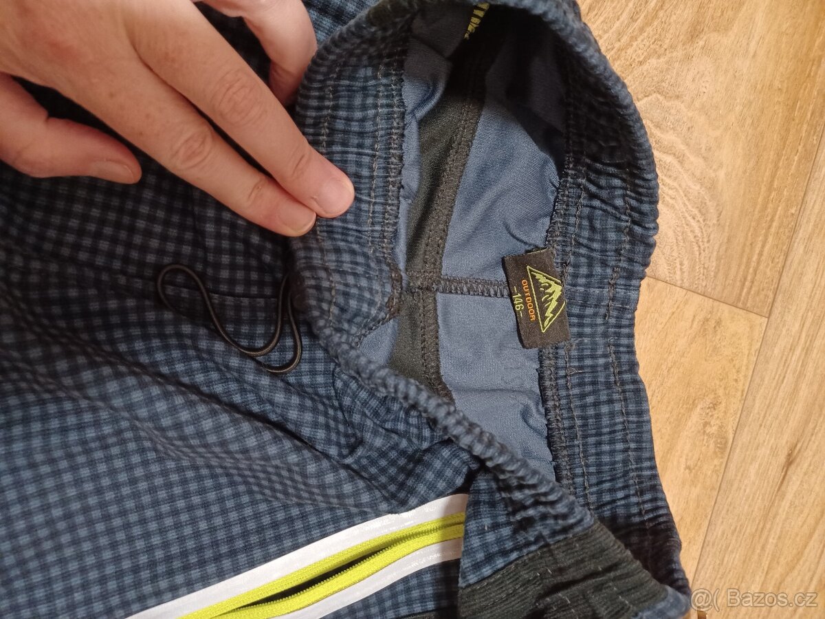 Kugo chlapecké kalhoty modré 146 - 4