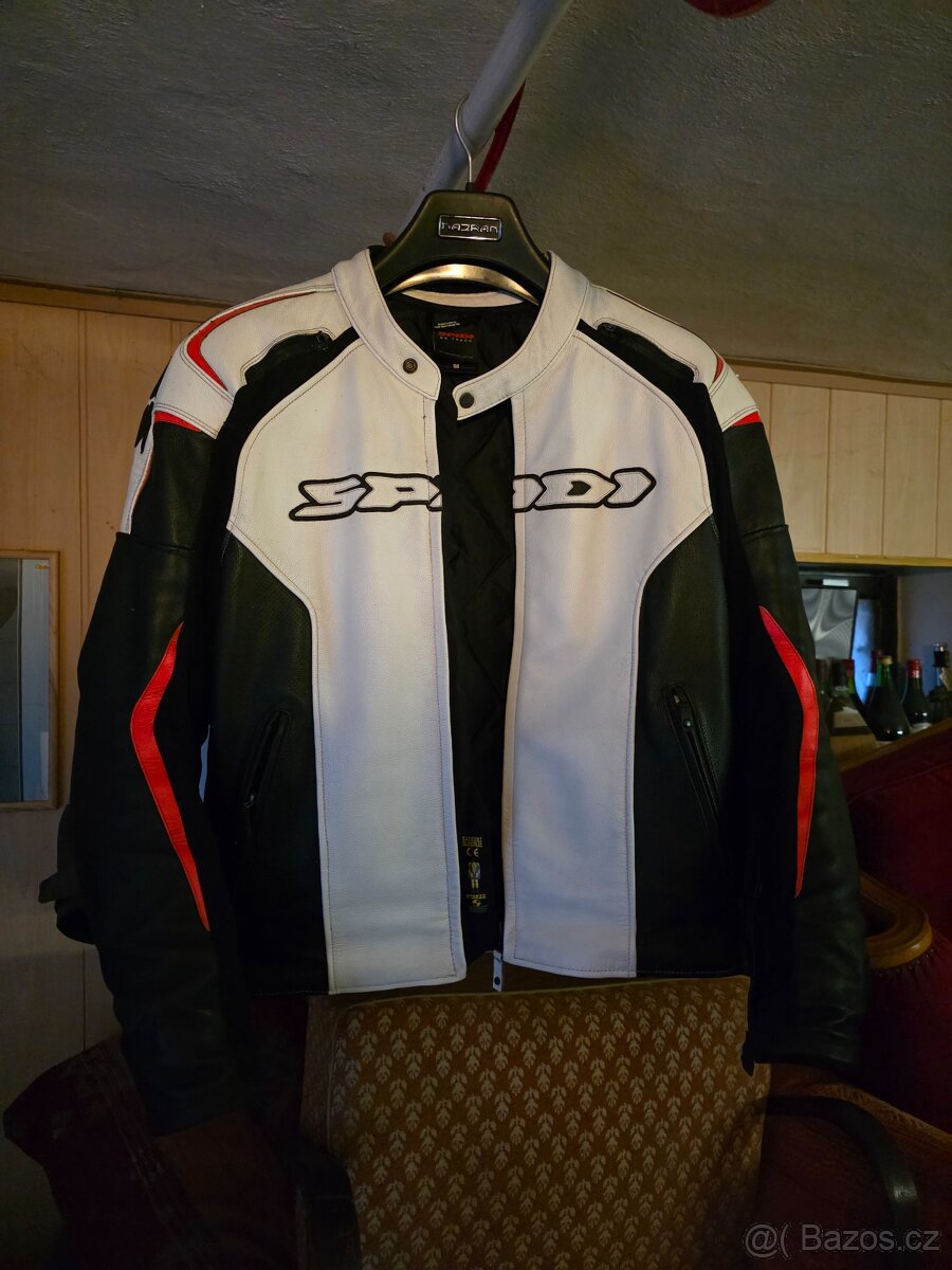 Spidi Track Motorcycle Leather Jacket vel.56 - 4