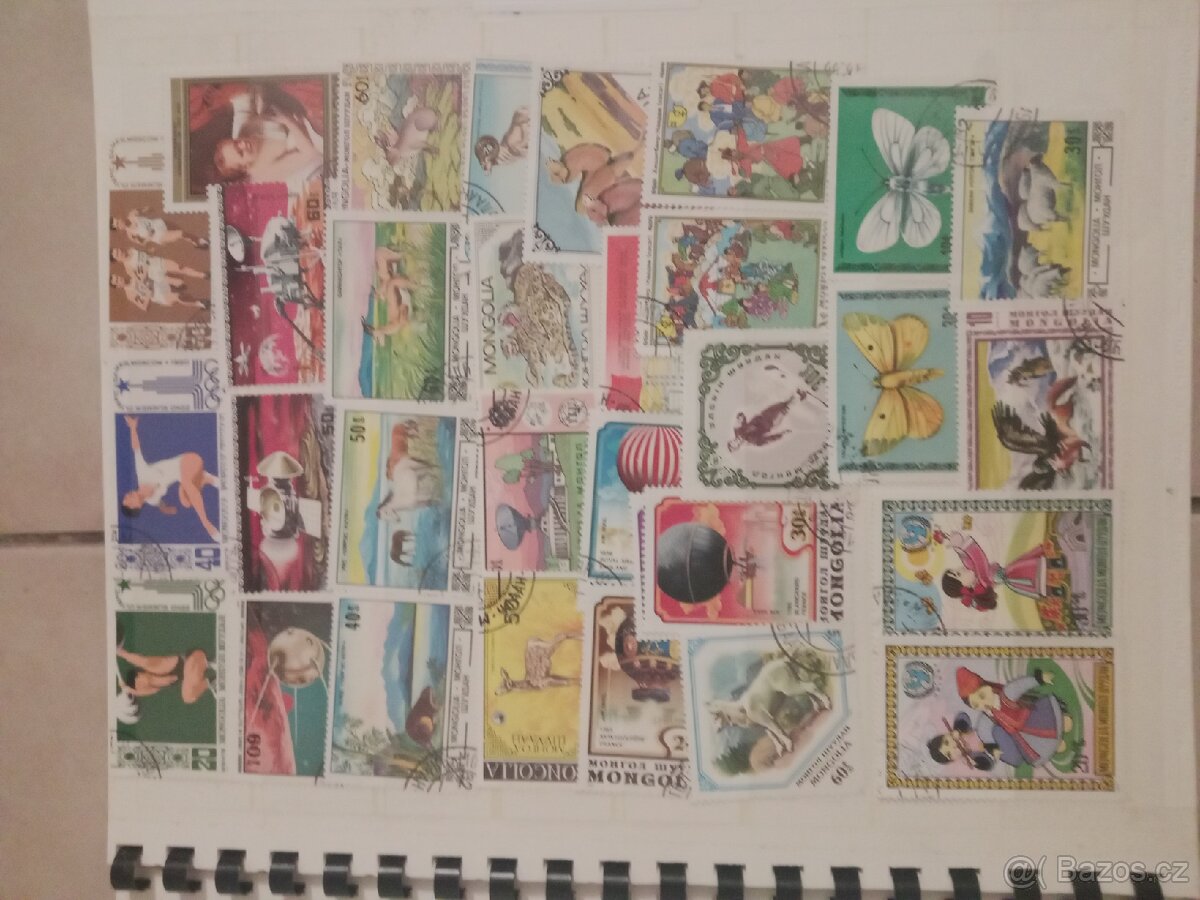 Poštovní známky 3 - 4