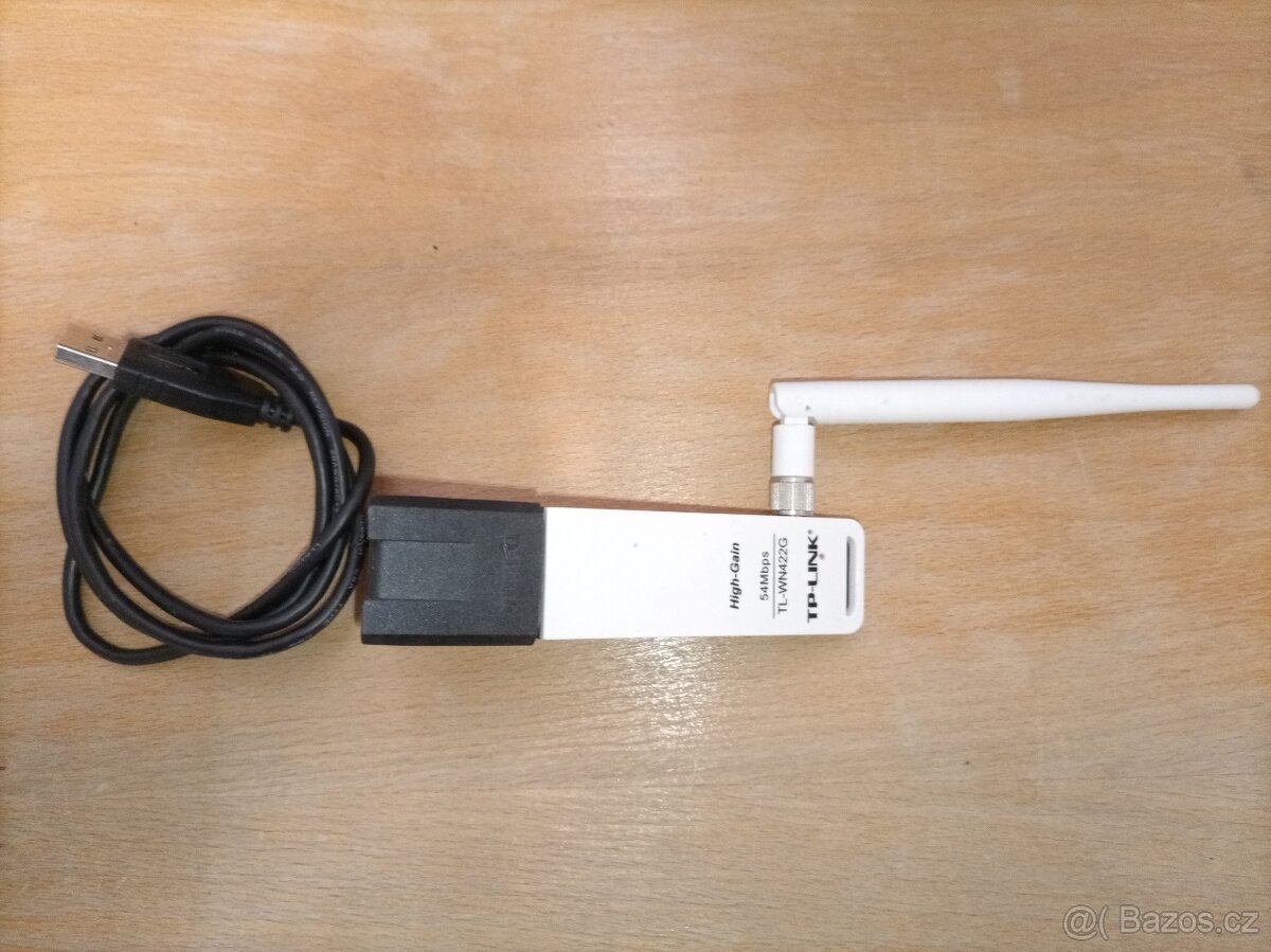 Prodám WiFi USB adaptér TP-LINK TL-WN422G - 4