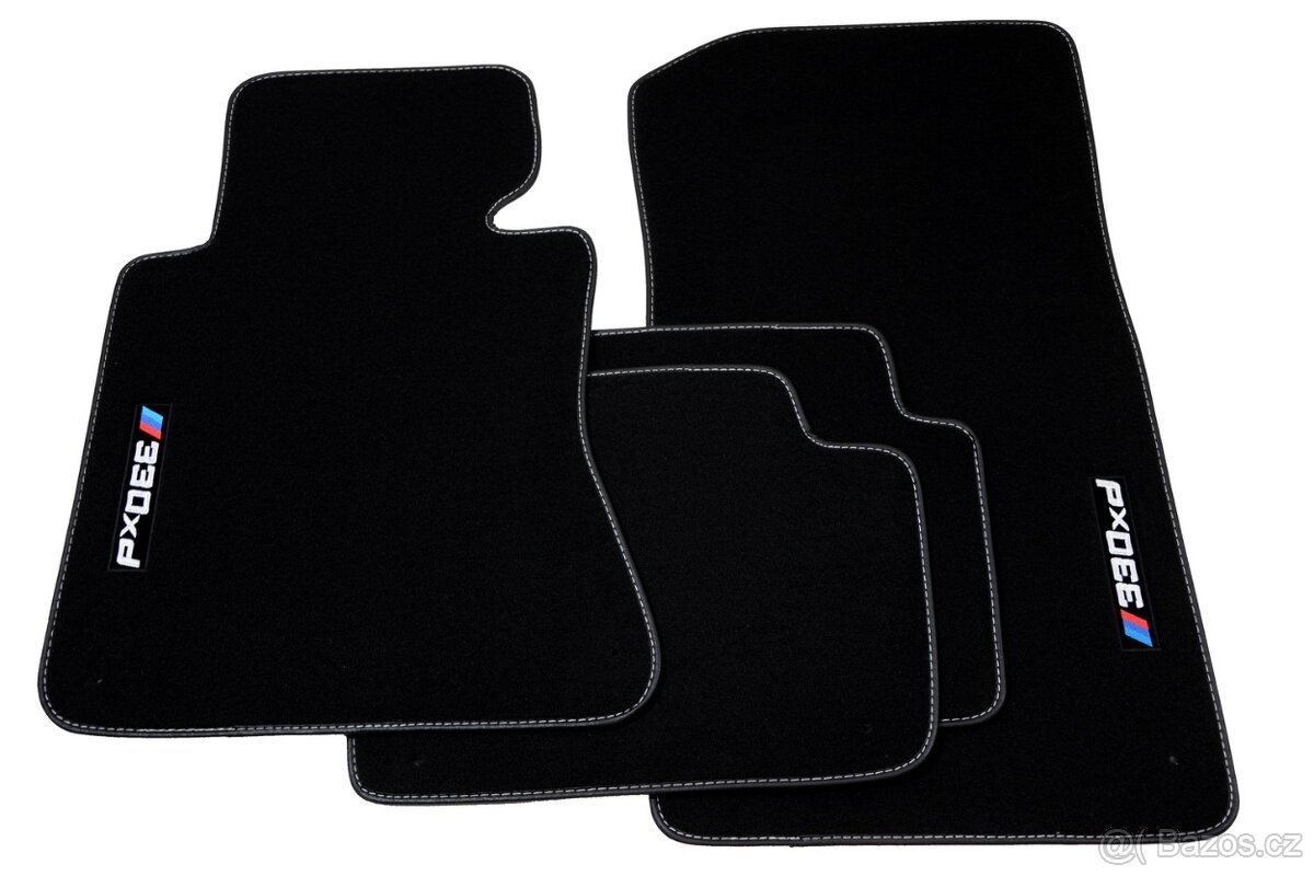 Luxusní celoroční Autokoberečky BMW s podkladem hrubé gumy - 4
