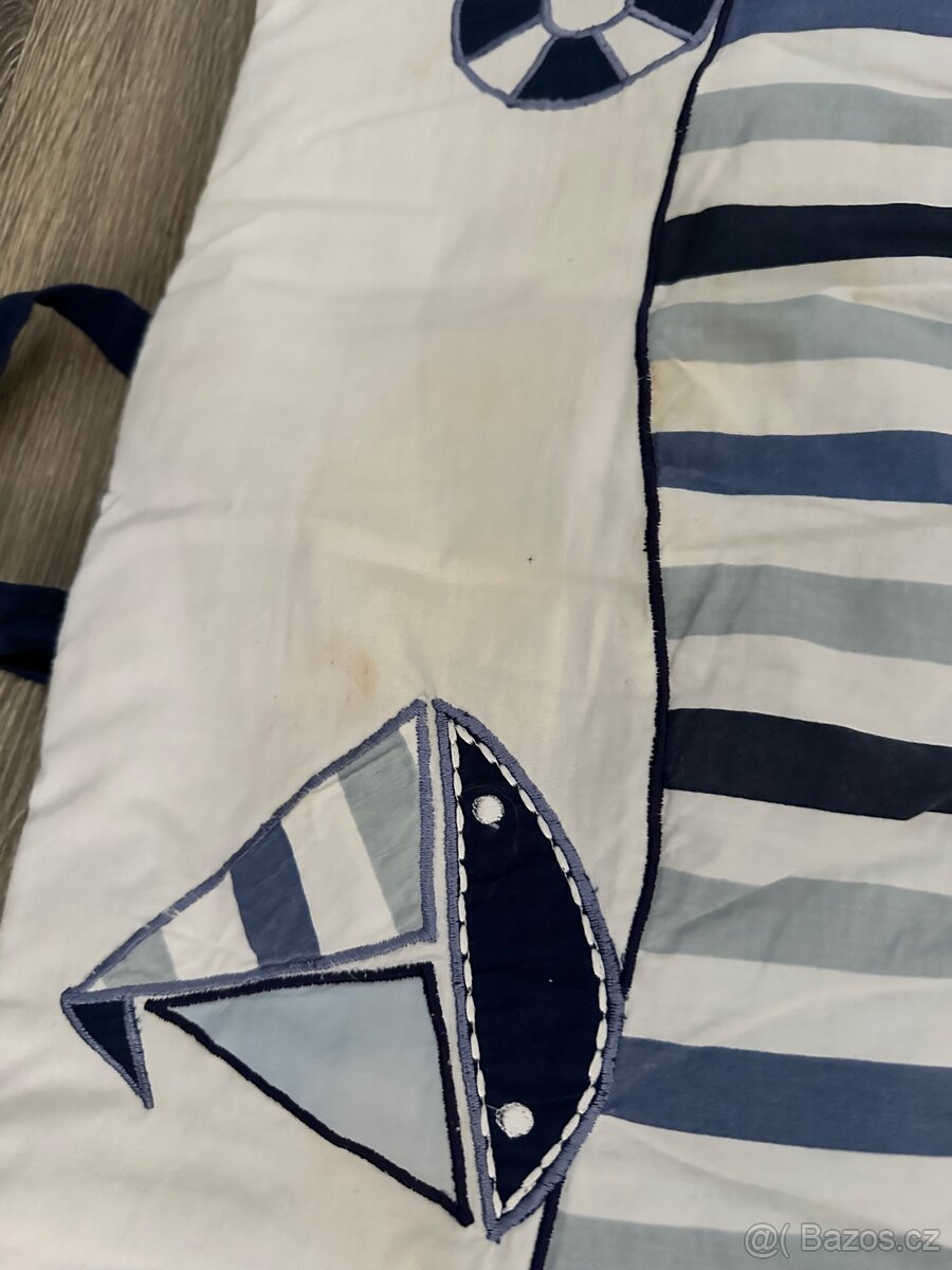 Sada do postýlky - námořnický motiv - 4
