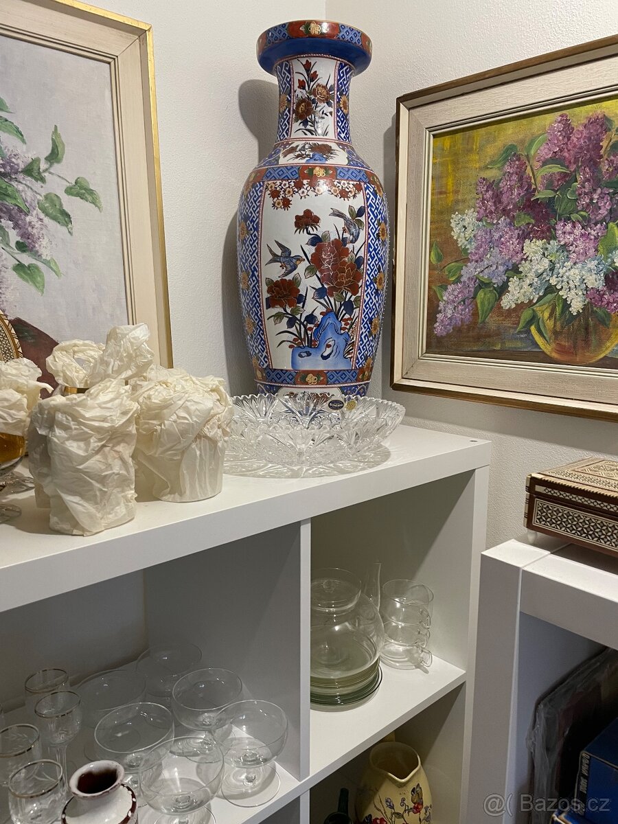 Starožitné sklo-porcelán-nádobí-drobnosti - 4