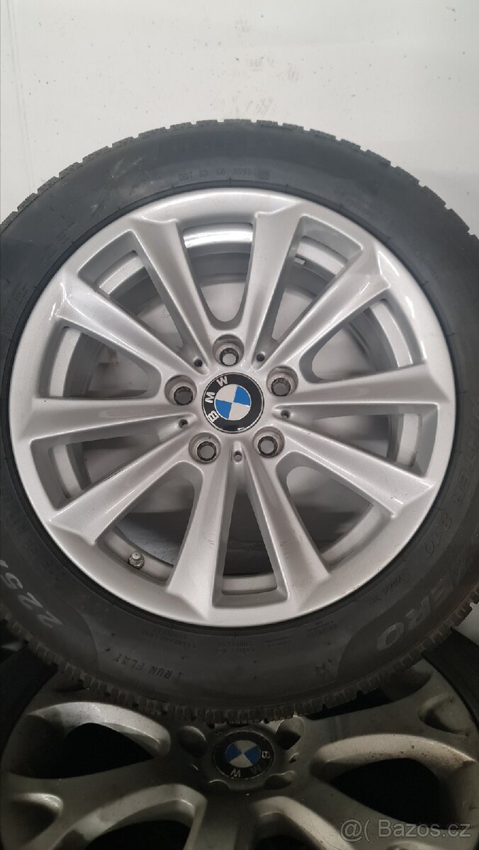 BMW řada 5 a 6 zimní sada alu kol original - 4