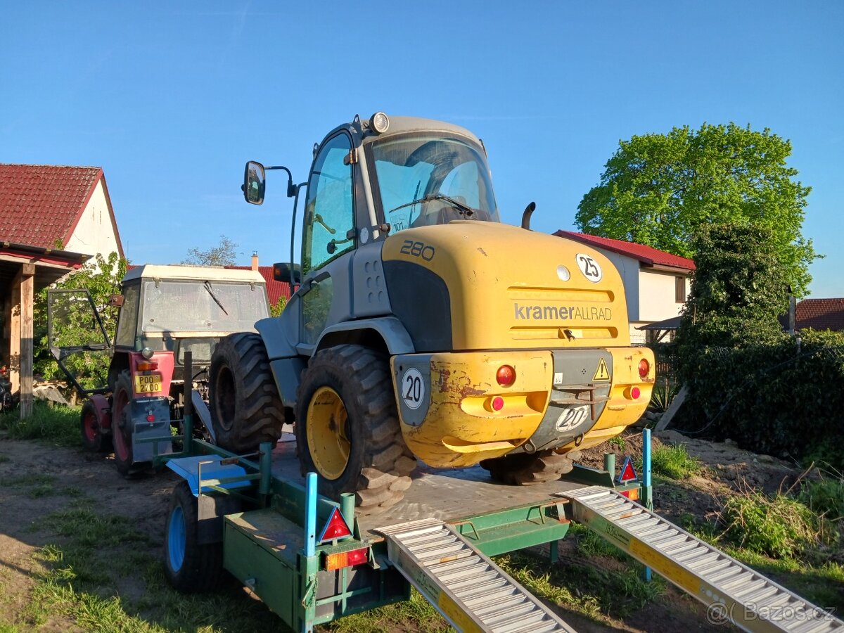 Podval na bagr 3t - 4