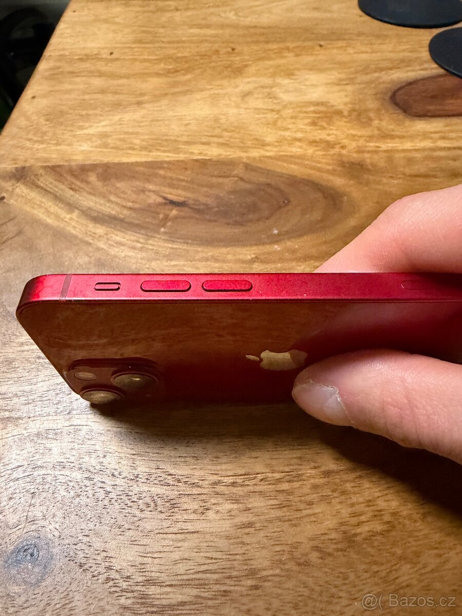 Prodám iPhone 13mini 128gb RED - 4