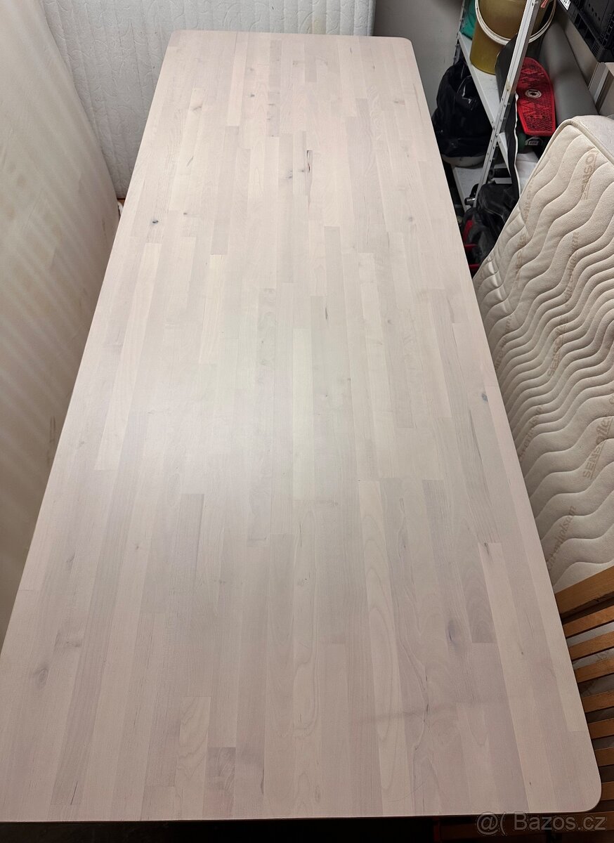 Stůl masiv + lavička - 4